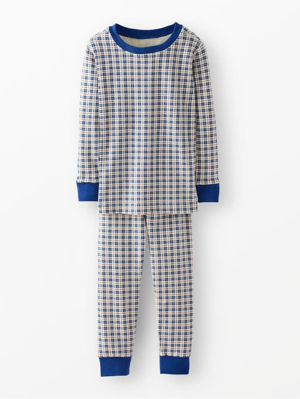 Hanna Andersson Christmas plaid pajamas